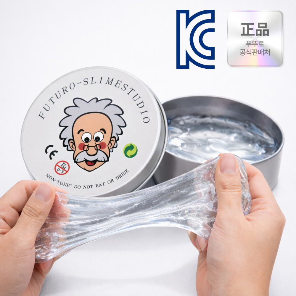 KC인증 퍼티 슬라임 박사퍼티 손에 안 묻는 유리퍼티